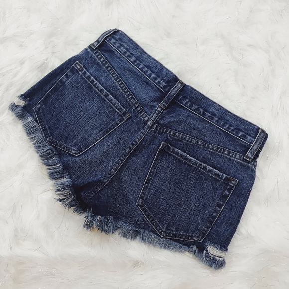 Free People Distressed Shorts - Picture 2 of 4